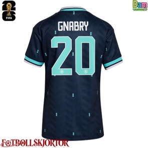 Tyskland Serge Gnabry #20 Bortatröja Dam VM 2026 Kortärmad
